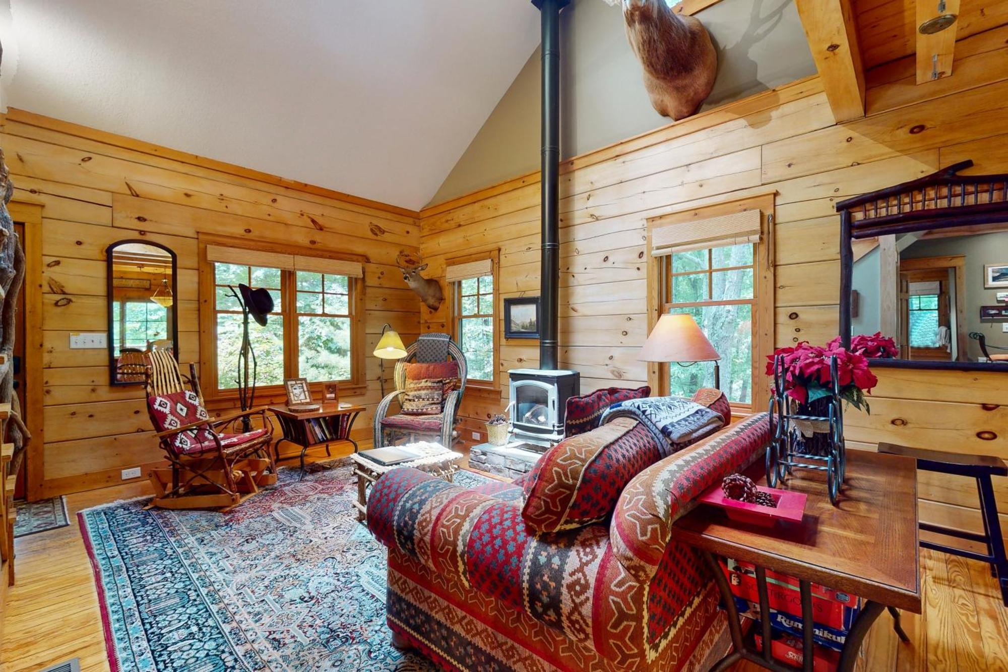 Elkhorn Cabin & Eagles Wing Lodge Asheville Eksteriør billede