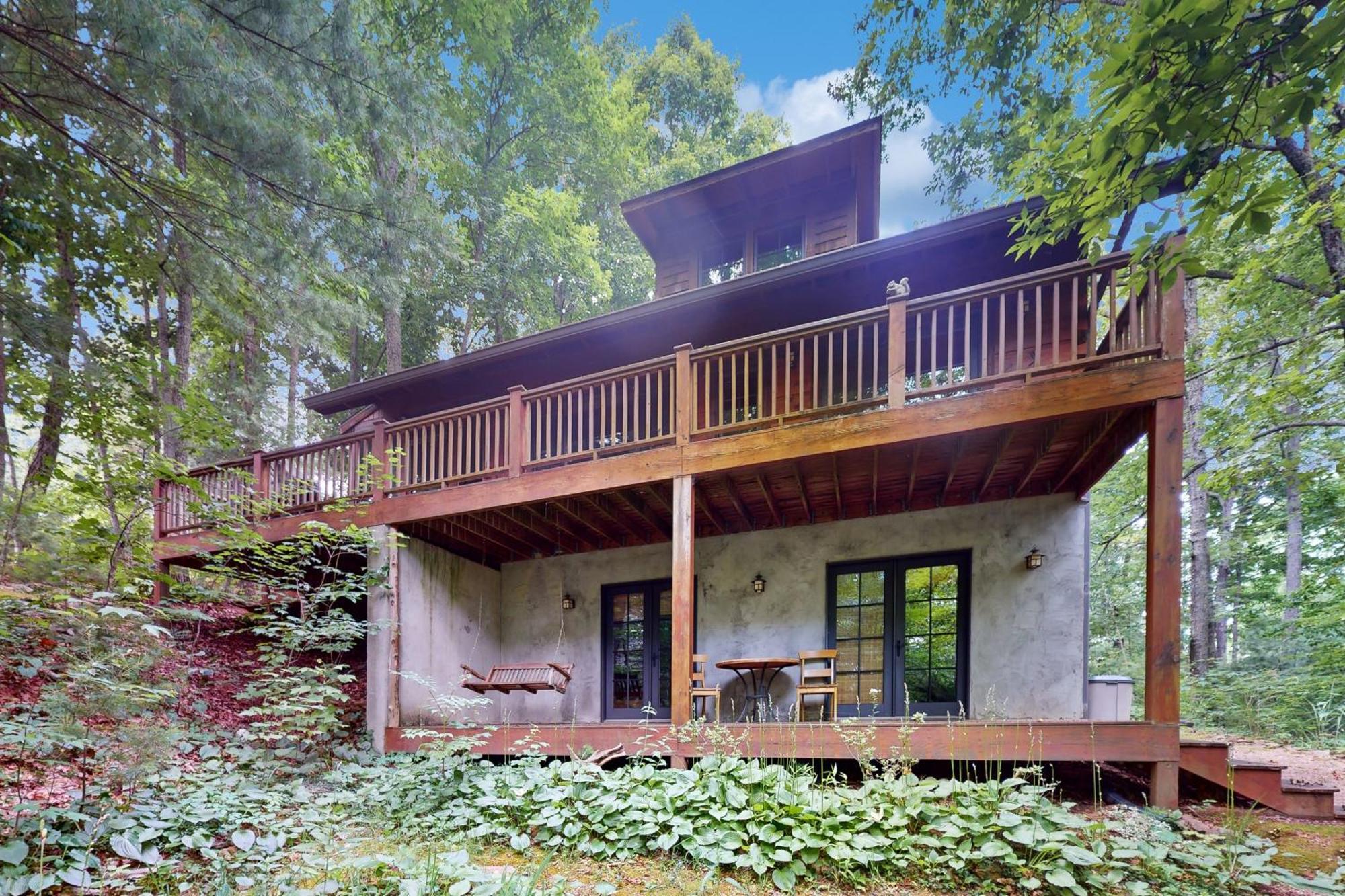 Elkhorn Cabin & Eagles Wing Lodge Asheville Eksteriør billede