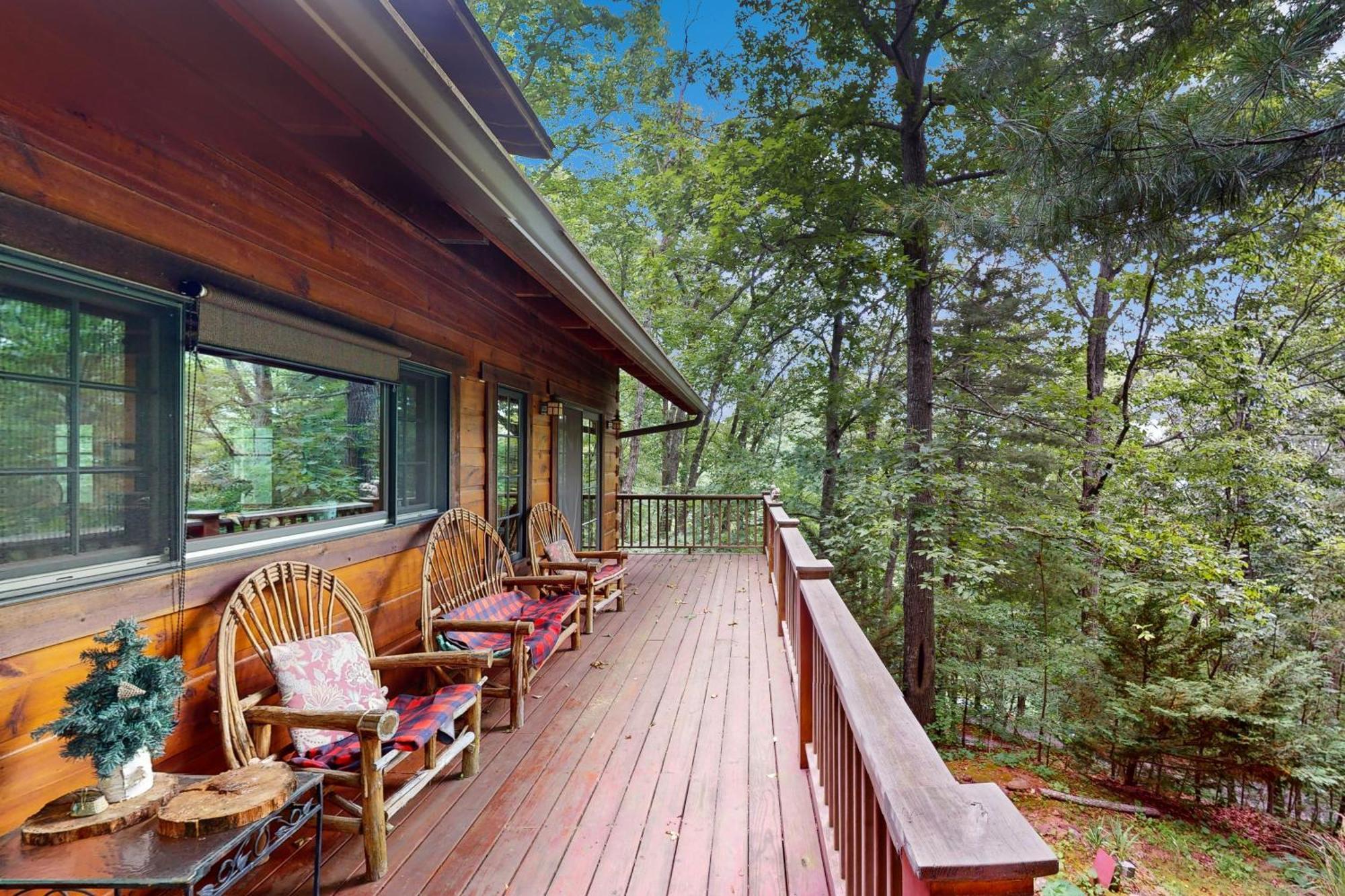 Elkhorn Cabin & Eagles Wing Lodge Asheville Eksteriør billede