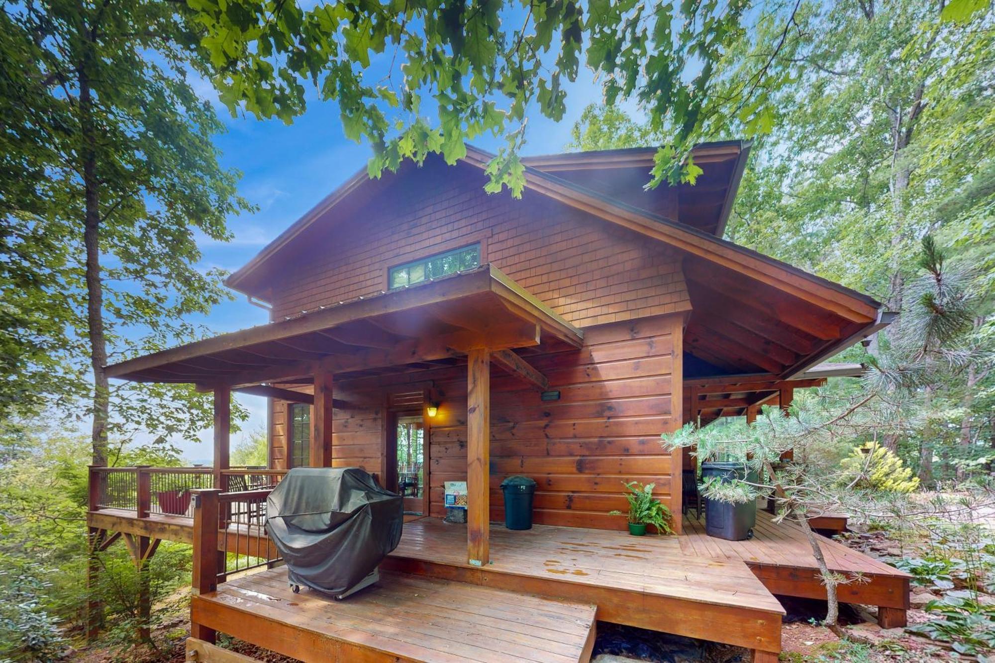 Elkhorn Cabin & Eagles Wing Lodge Asheville Eksteriør billede
