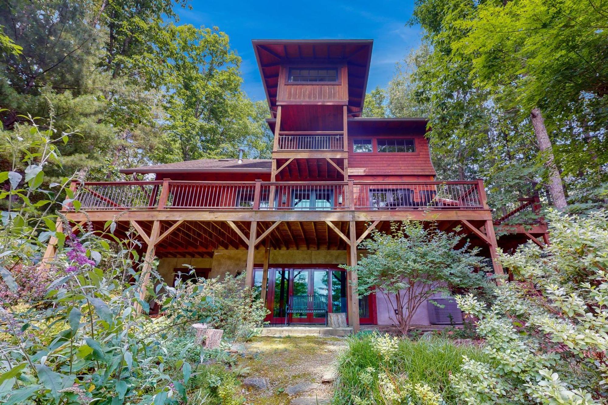 Elkhorn Cabin & Eagles Wing Lodge Asheville Eksteriør billede