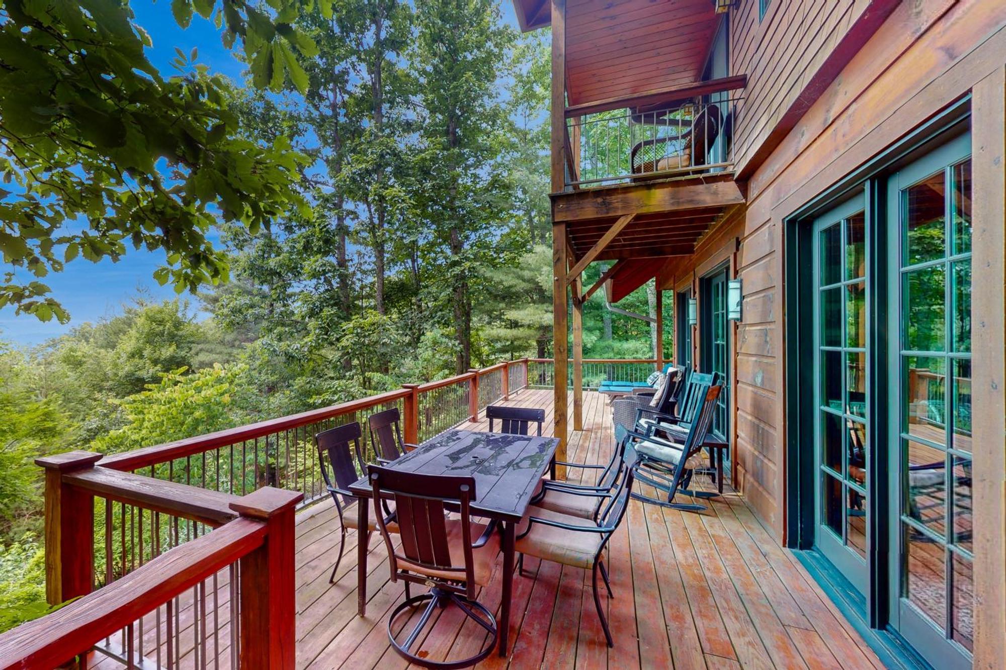 Elkhorn Cabin & Eagles Wing Lodge Asheville Eksteriør billede
