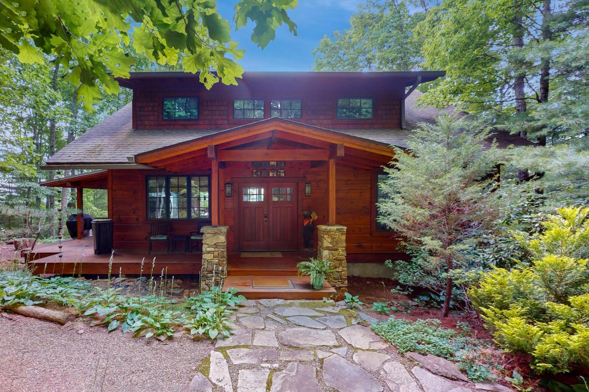 Elkhorn Cabin & Eagles Wing Lodge Asheville Eksteriør billede